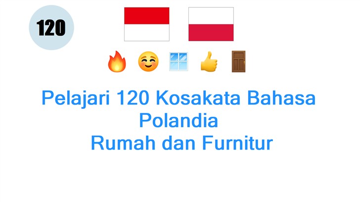 Pelajari 120 Kosakata Bahasa Polandia: Rumah dan Furnitur